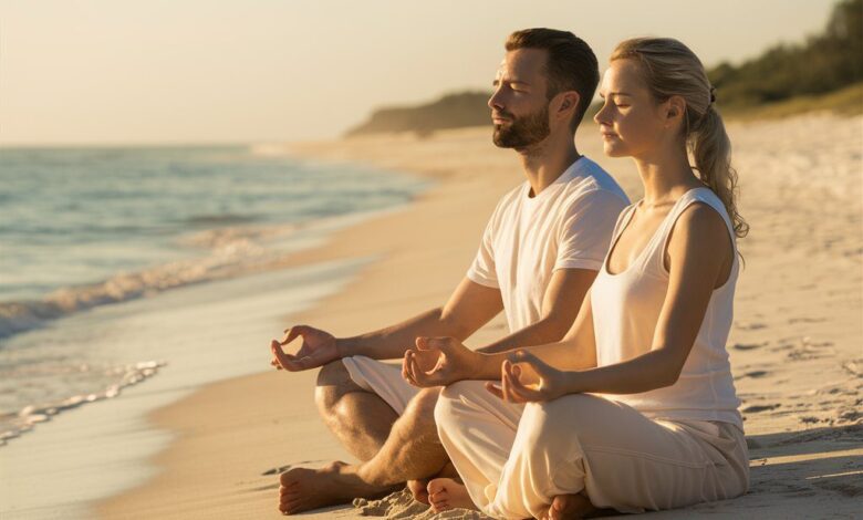 آرامش رواقی و مدیتیشن